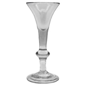 WG-2943z: Circa 1730-40 George II Period Wine Glass