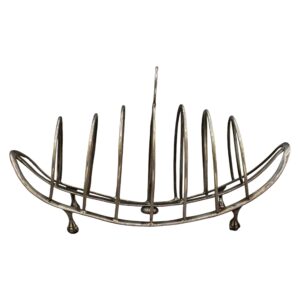 WSI-10315z: 1797 Sterling Silver Toast Rack by James Kidder