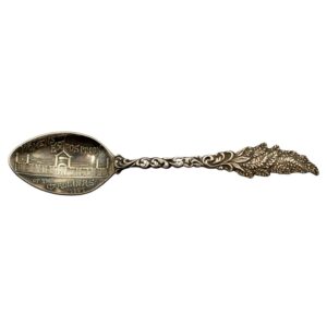 WSI-10314z: Sterling Silver Souvenir Spoon for the 1897 Women's Exposition of the Carolinas