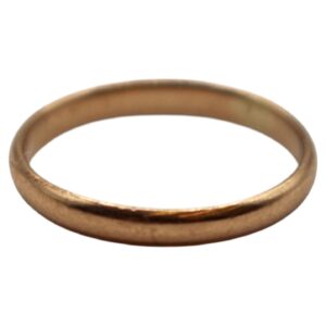 WJ-1263z: Antique 10k Gold Child's Ring