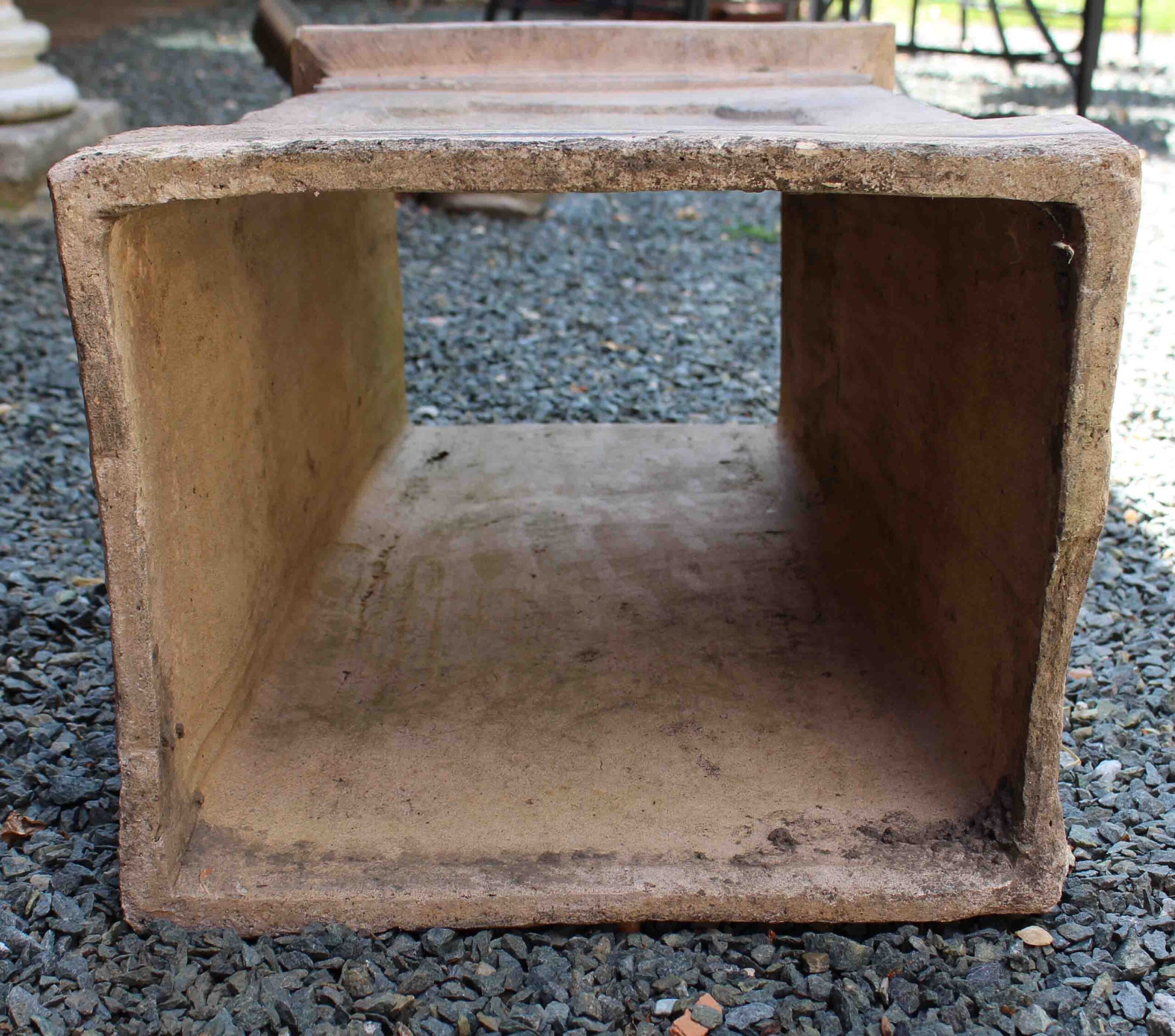 WGD-577: Antique English Square Plinth-Form Chimney Pot - Image 3