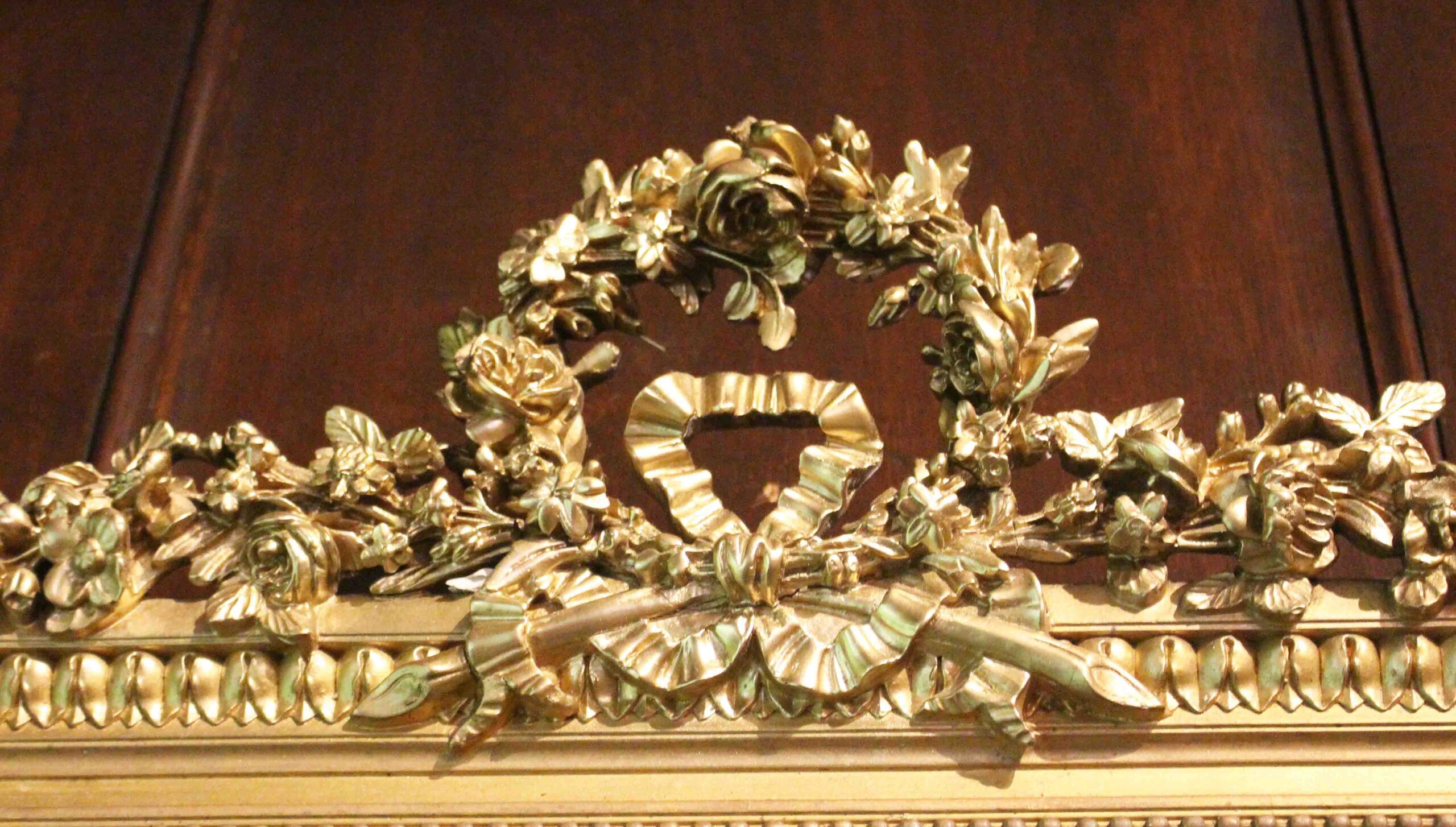 WM-543za: Circa 1870s French Neoclassical Revival Gilt Mirror - Image 3