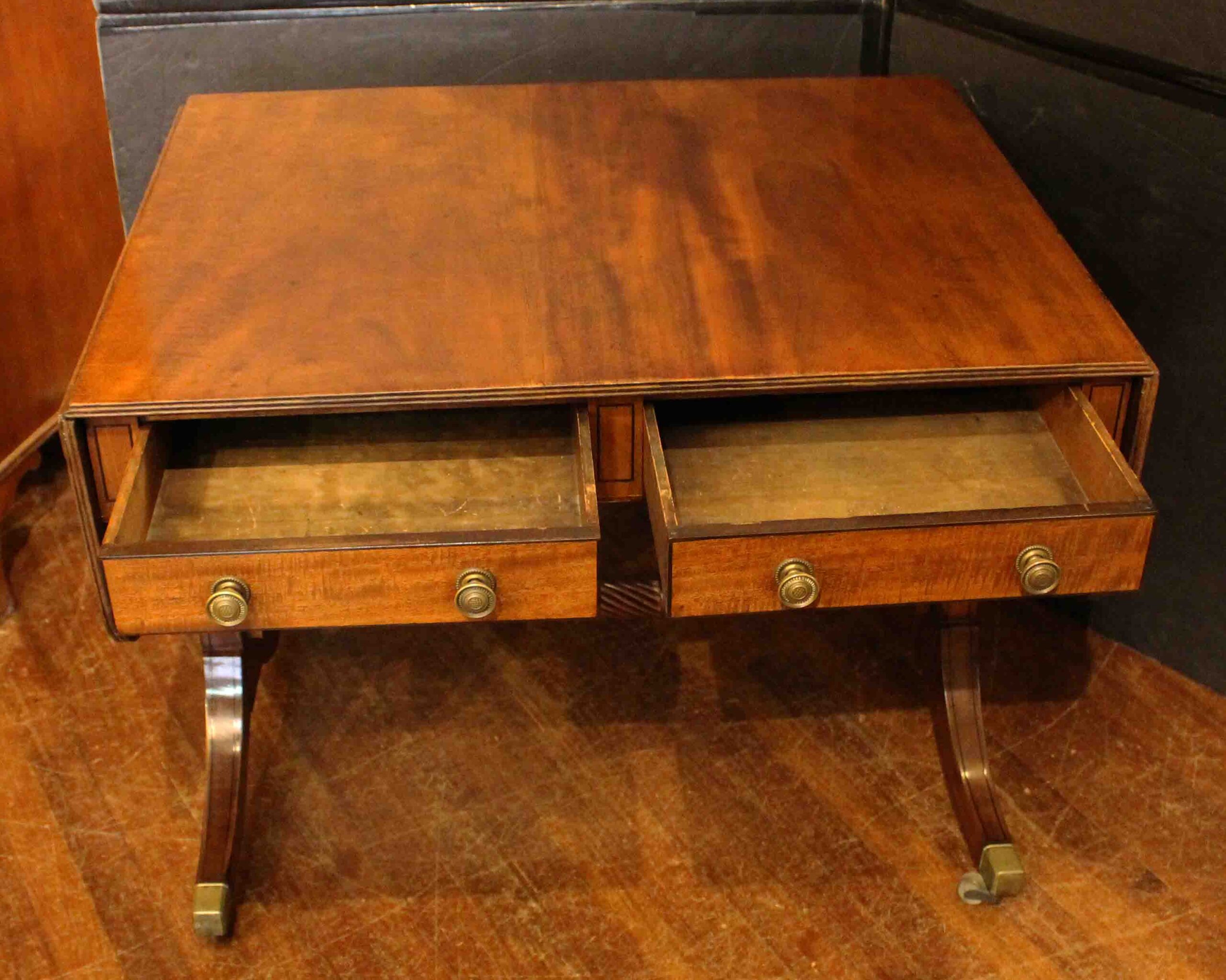 WOT-2682: c. 1810 English Regency Period Sofa Table - Image 3