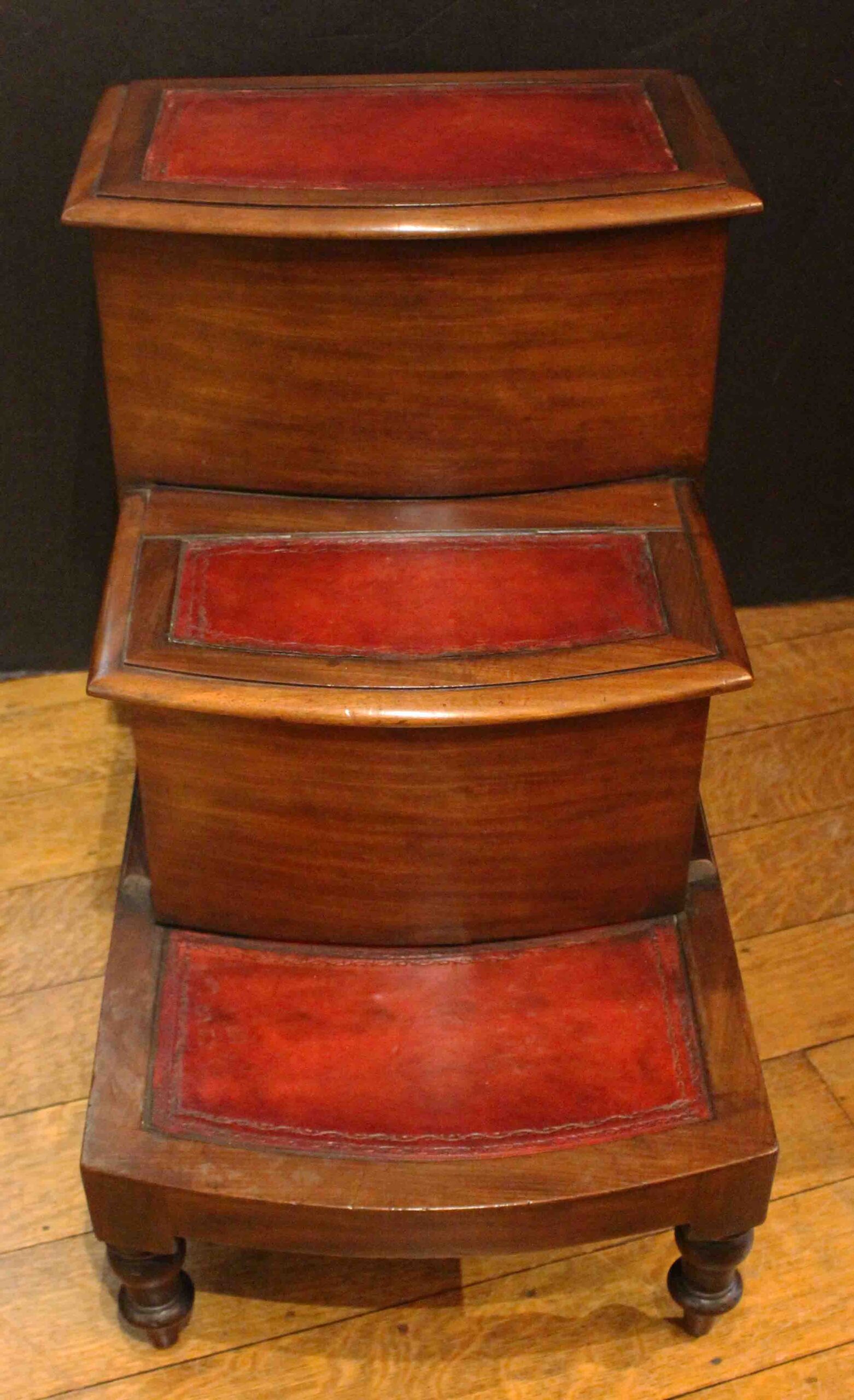 WOT-2683: Circa 1830 English George IV Bed Steps - Image 2