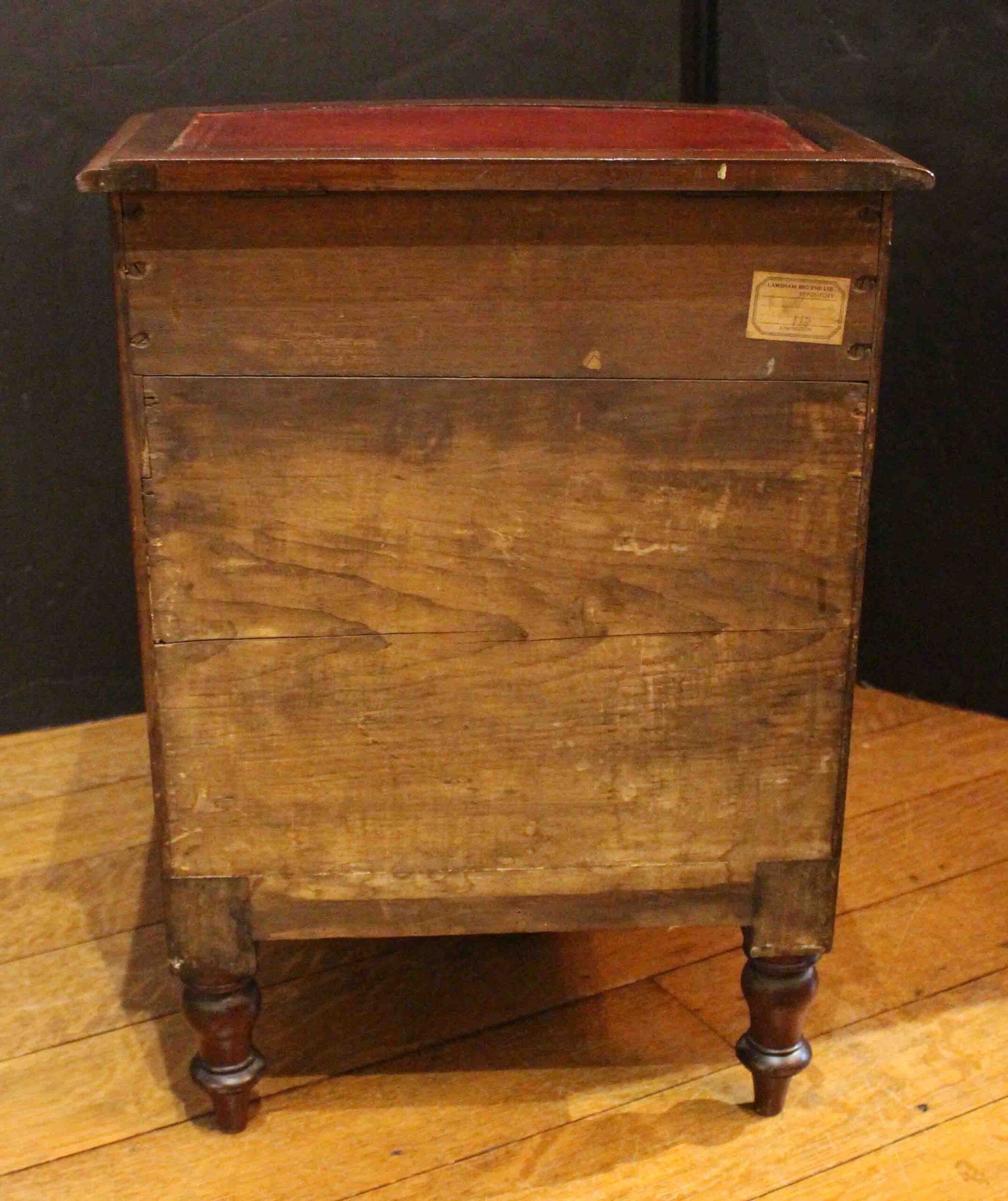 WOT-2683: Circa 1830 English George IV Bed Steps - Image 3