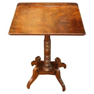 WOT-2704: Circa 1820 English Late Regency Adjustable Height Reading Table or Music Stand