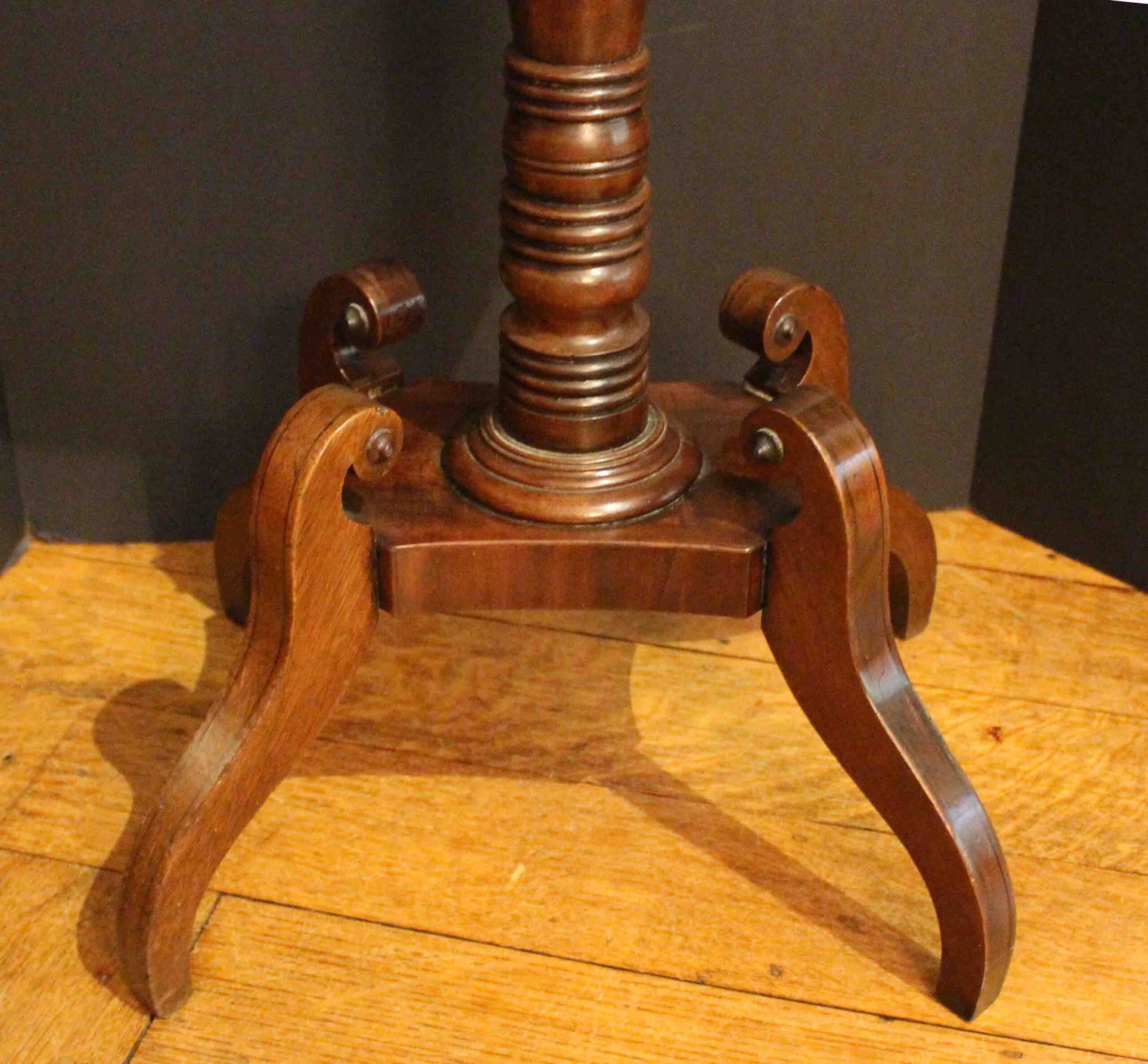 WOT-2704: Circa 1820 English Late Regency Adjustable Height Reading Table or Music Stand - Image 2