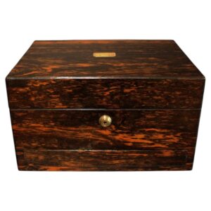 WB-1574: English c. 1835 Coromandel Jewelry Box