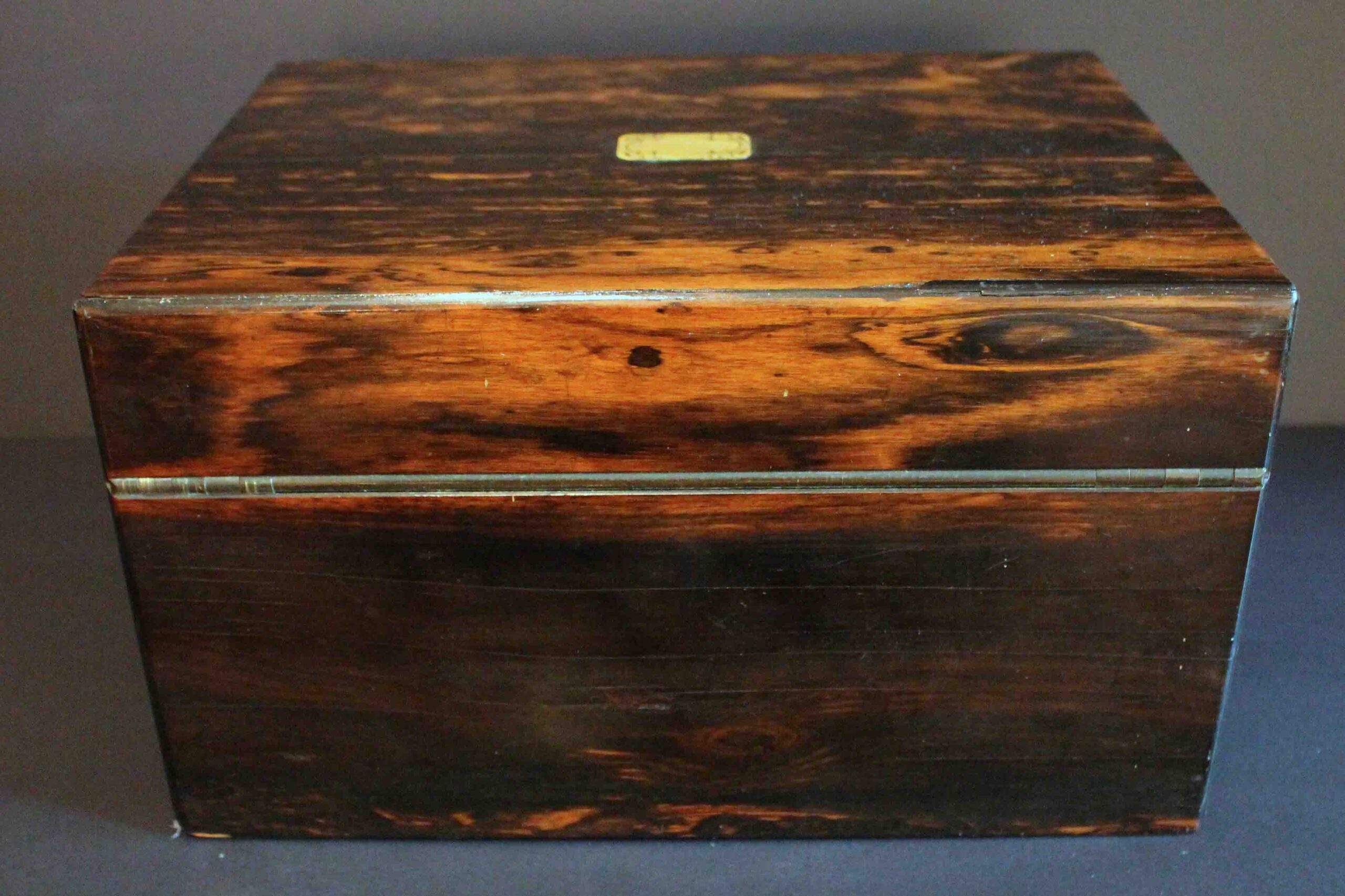 WB-1574: English c. 1835 Coromandel Jewelry Box - Image 4
