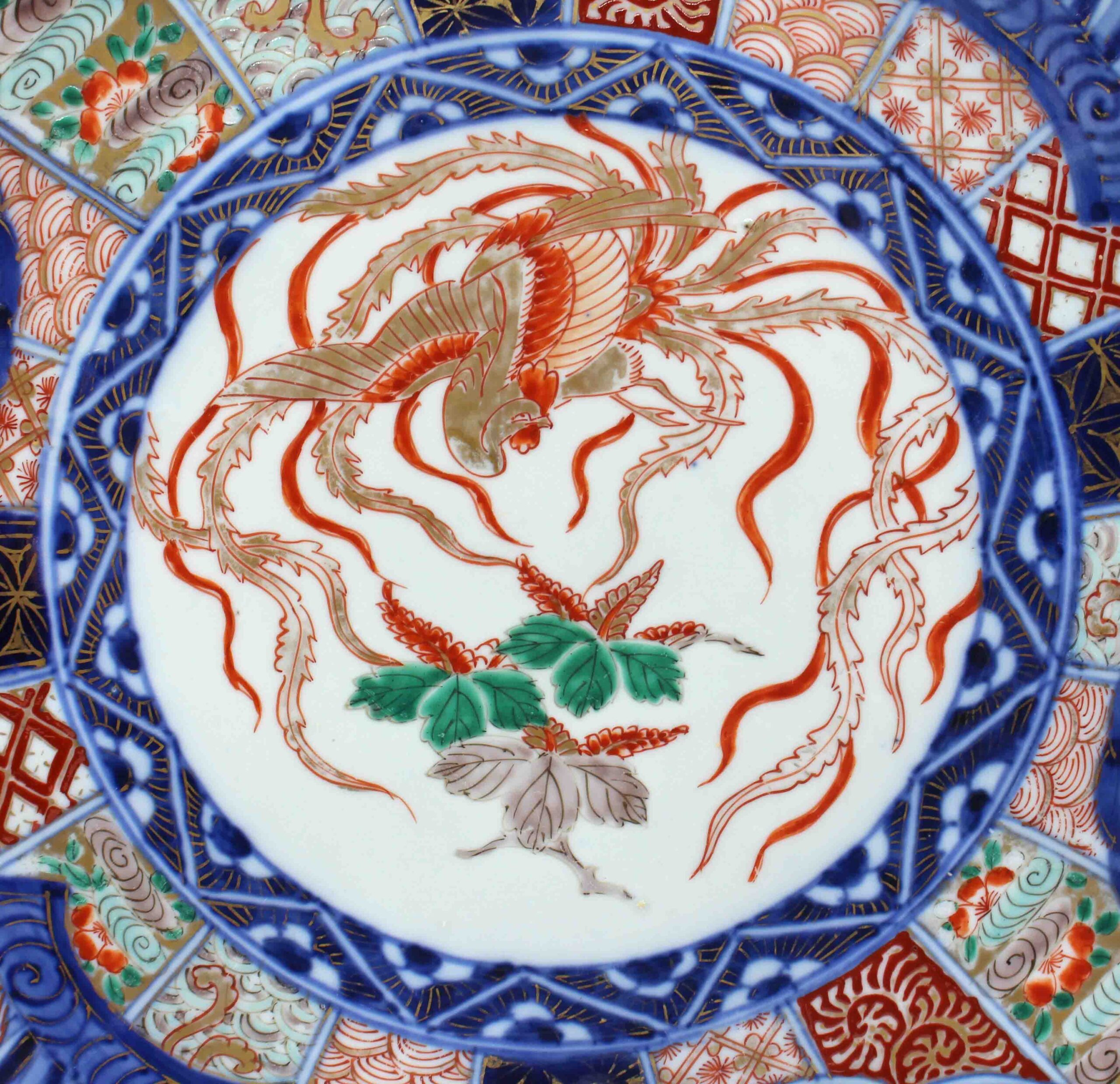 WCI-8345: Circa 1870 Japanese Large Scalloped Imari Charger - Image 3