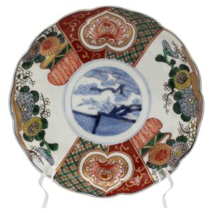 WCI-9214: Circa 1860-80 Japanese Imari Aesthetic Movement Plate