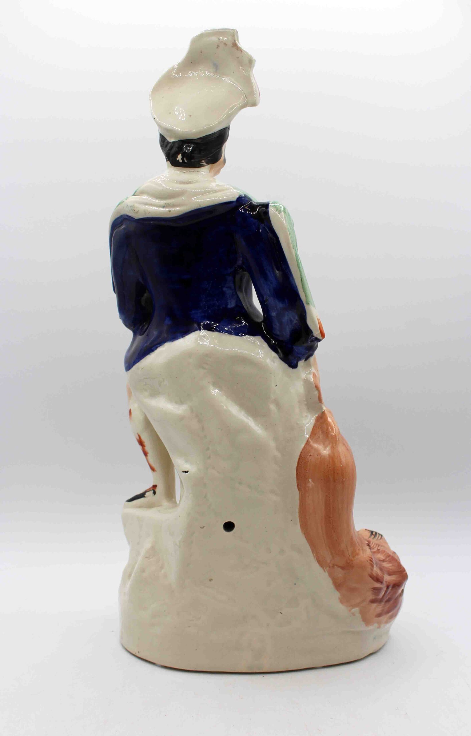 WCI-9236: Circa 1860 English Staffordshire Figure of "The Lion Slayer" - Image 2