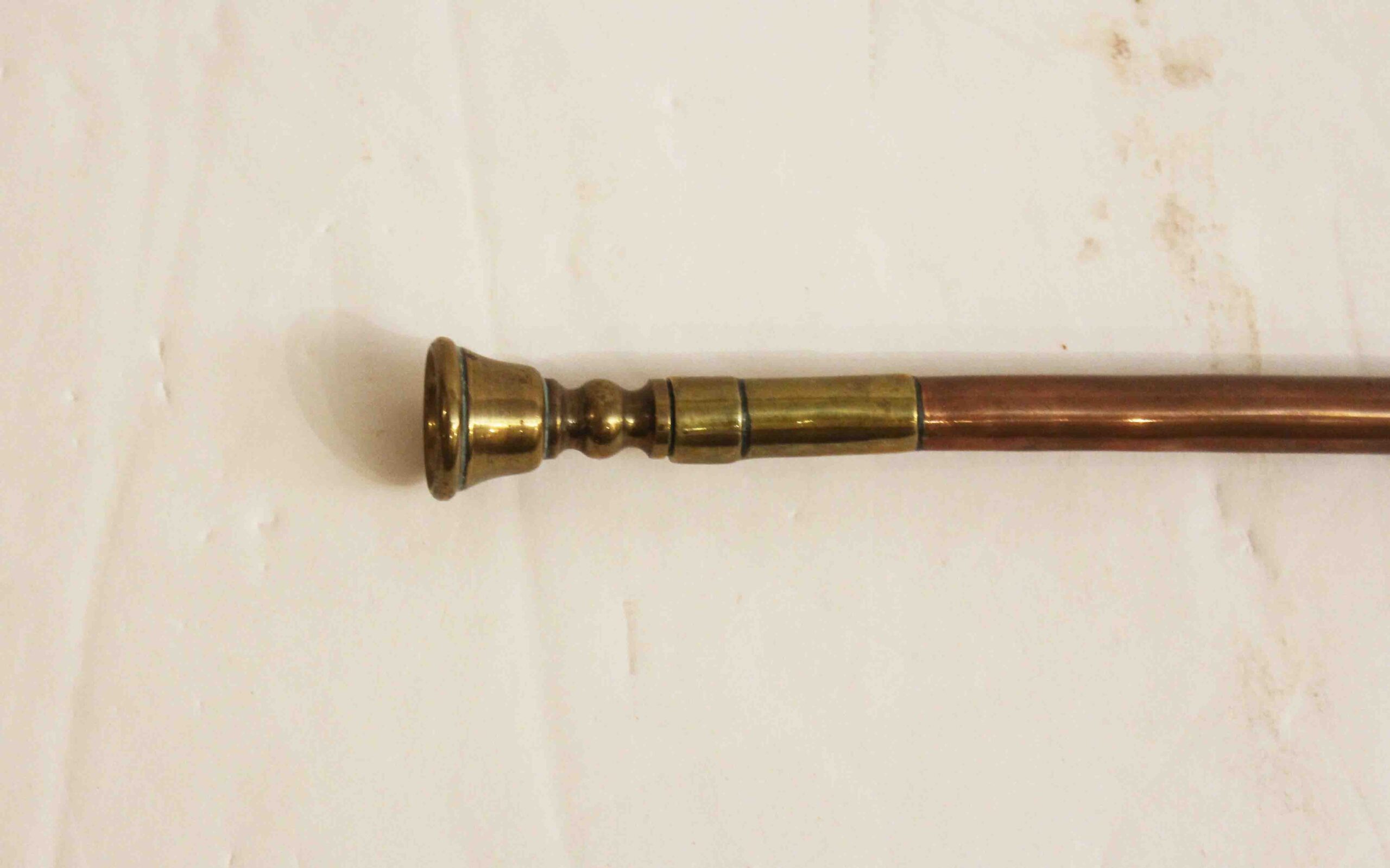 WCO-3811: Mid-Late 19th Century English Copper & Brass Coaching Horn - Image 3