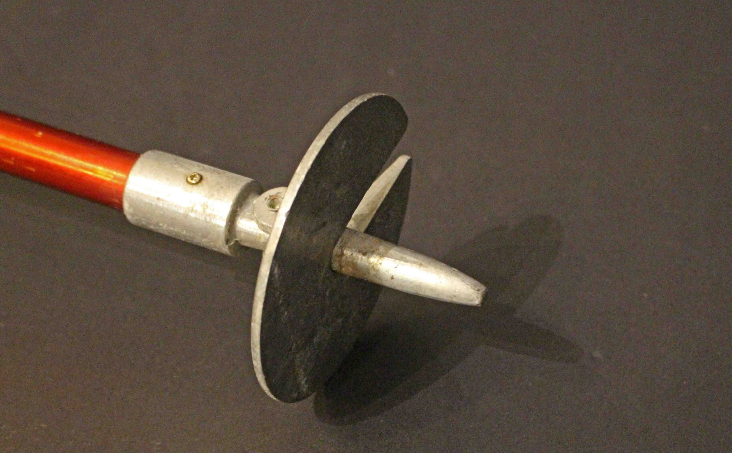 WCO-3818: Mid-20th Century English Adjustable Height Shooting Stick - Image 3