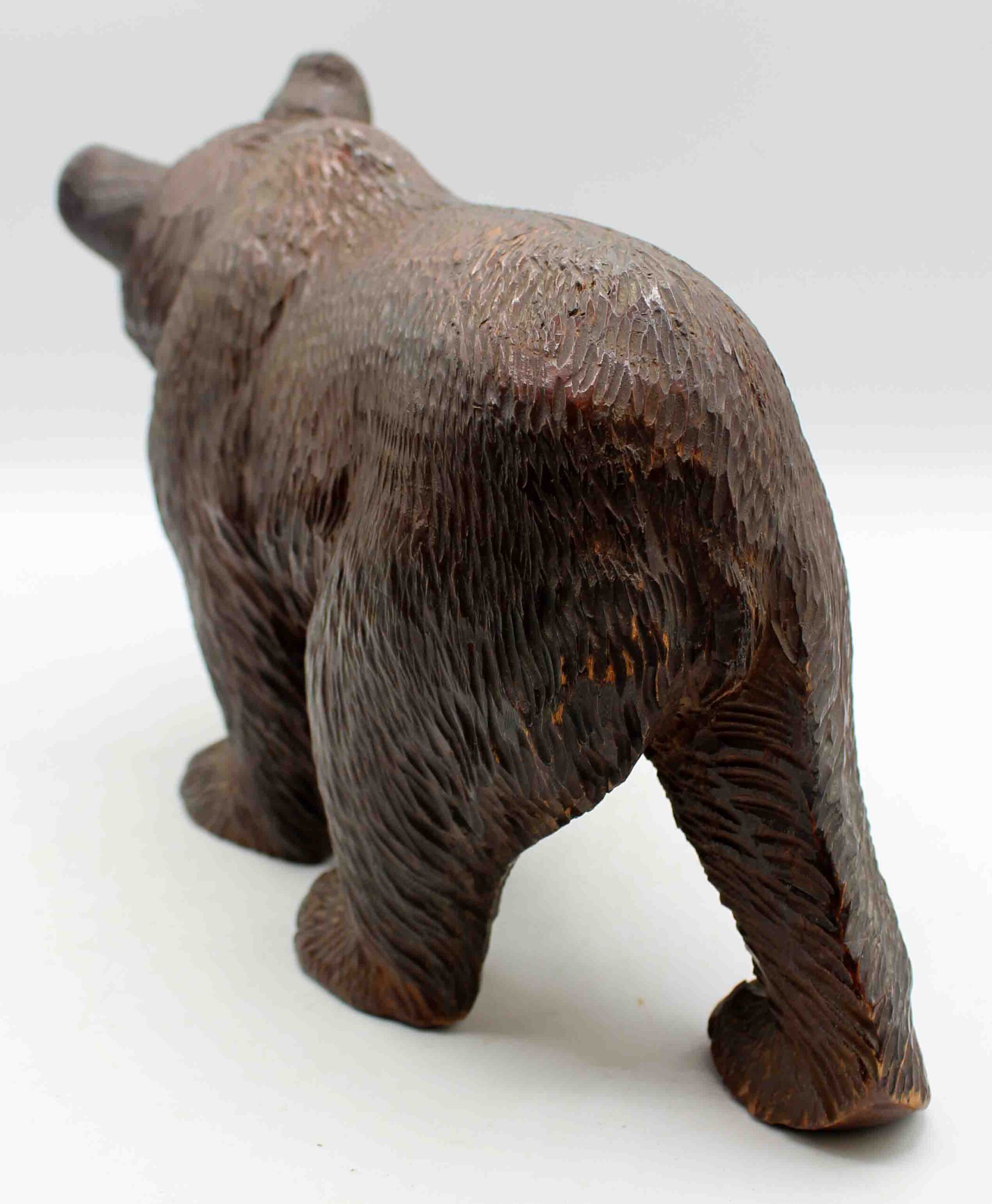 WCO-3823: Late 19th Century Large Swiss Strolling Black Forest Bear - Image 3