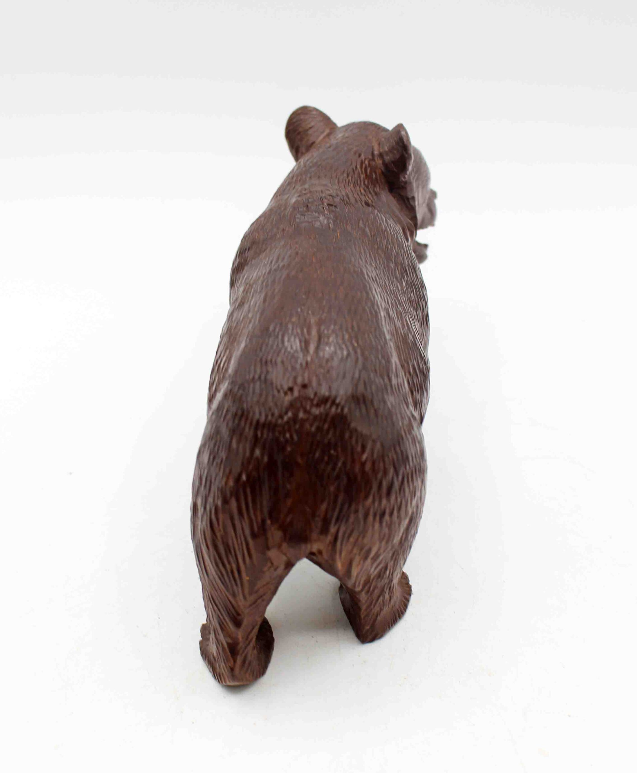 WCO-3829: Circa 1900 Swiss Small-Medium Size Strolling Black Forest Bear - Image 3