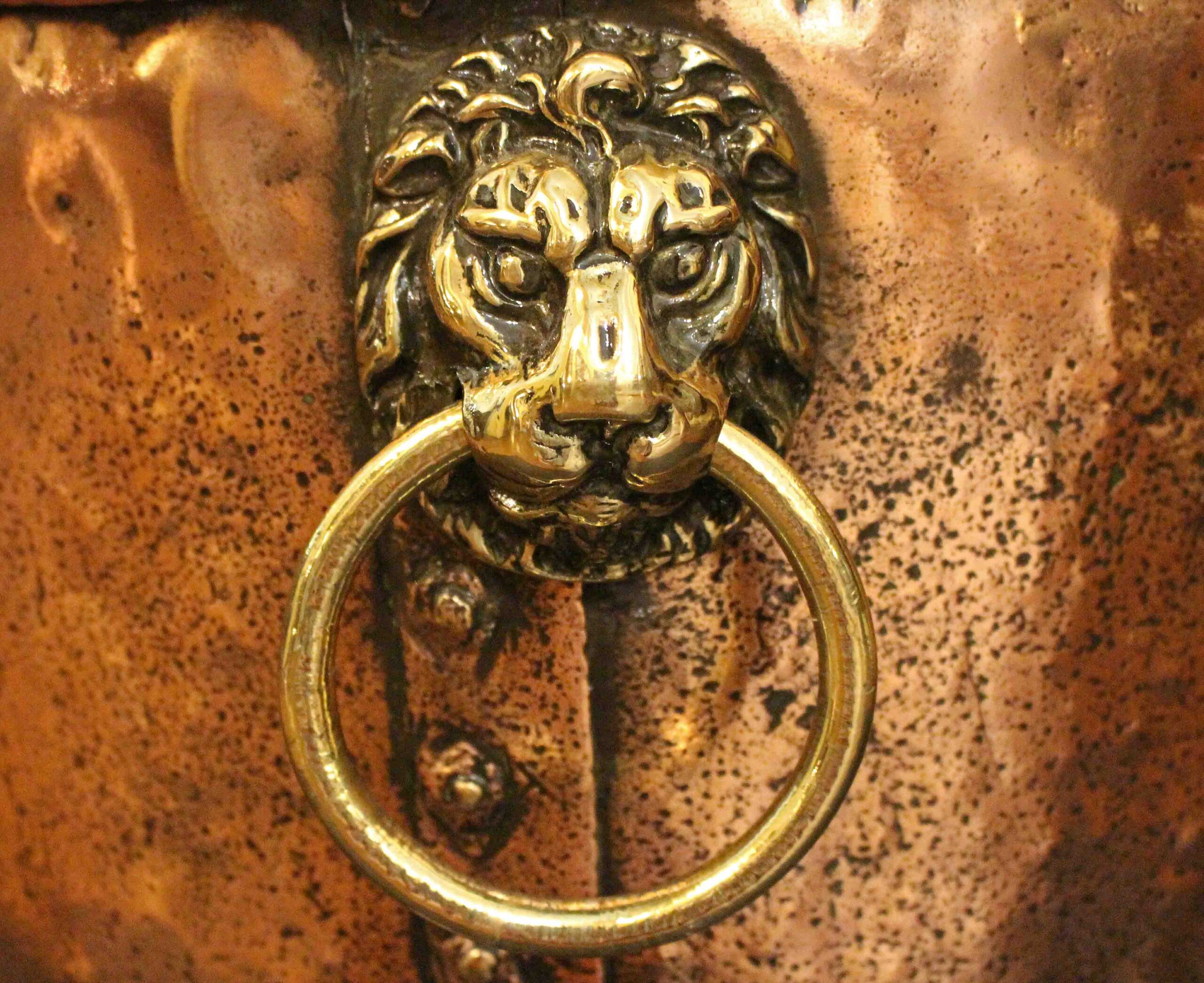 WDA-1792: Mid-19th Century Large English Copper & Brass Log Bucket or Jardiniere - Image 4