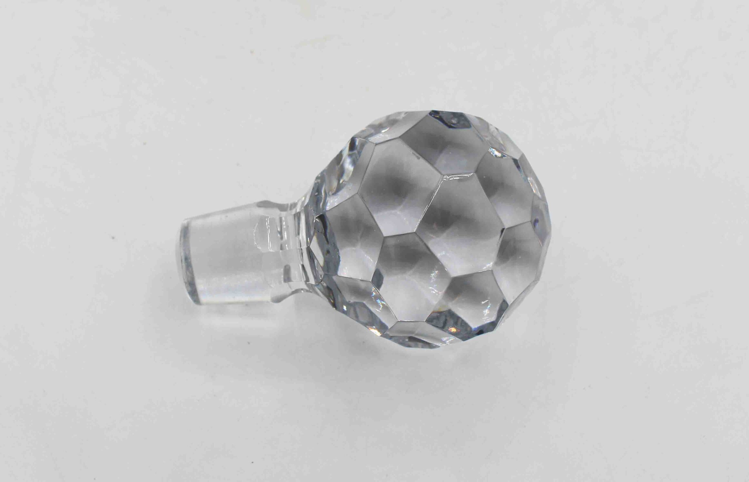 WG-2982: Circa 1900 English Cut Corner Square Decanter With Stopper - Image 2