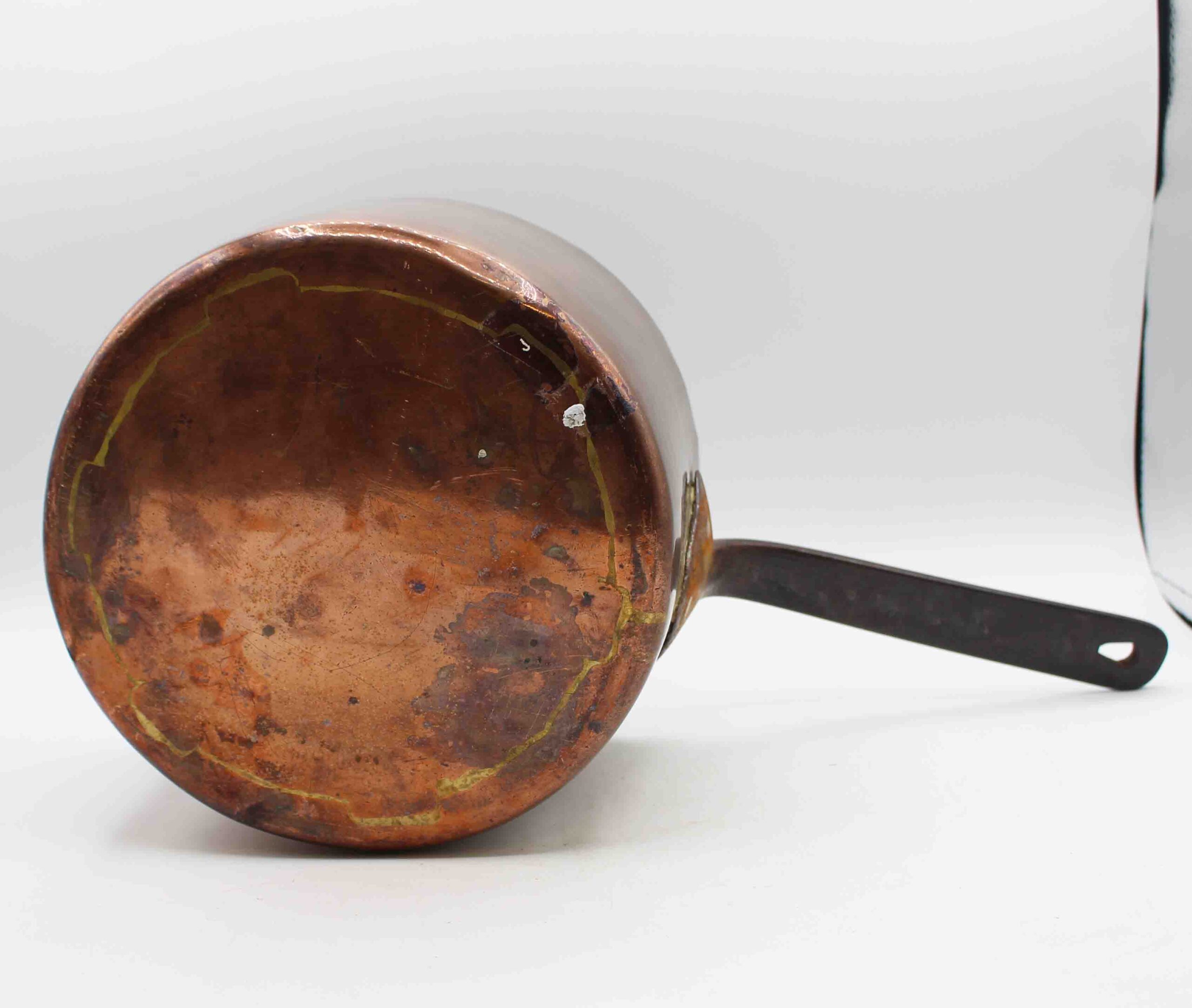 WMI-3836: Later 19th Century French Copper Sauce Pan - Image 3