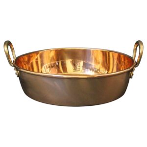 WMI-3843: Mid-19th Century English Copper & Brass Jelly Pan
