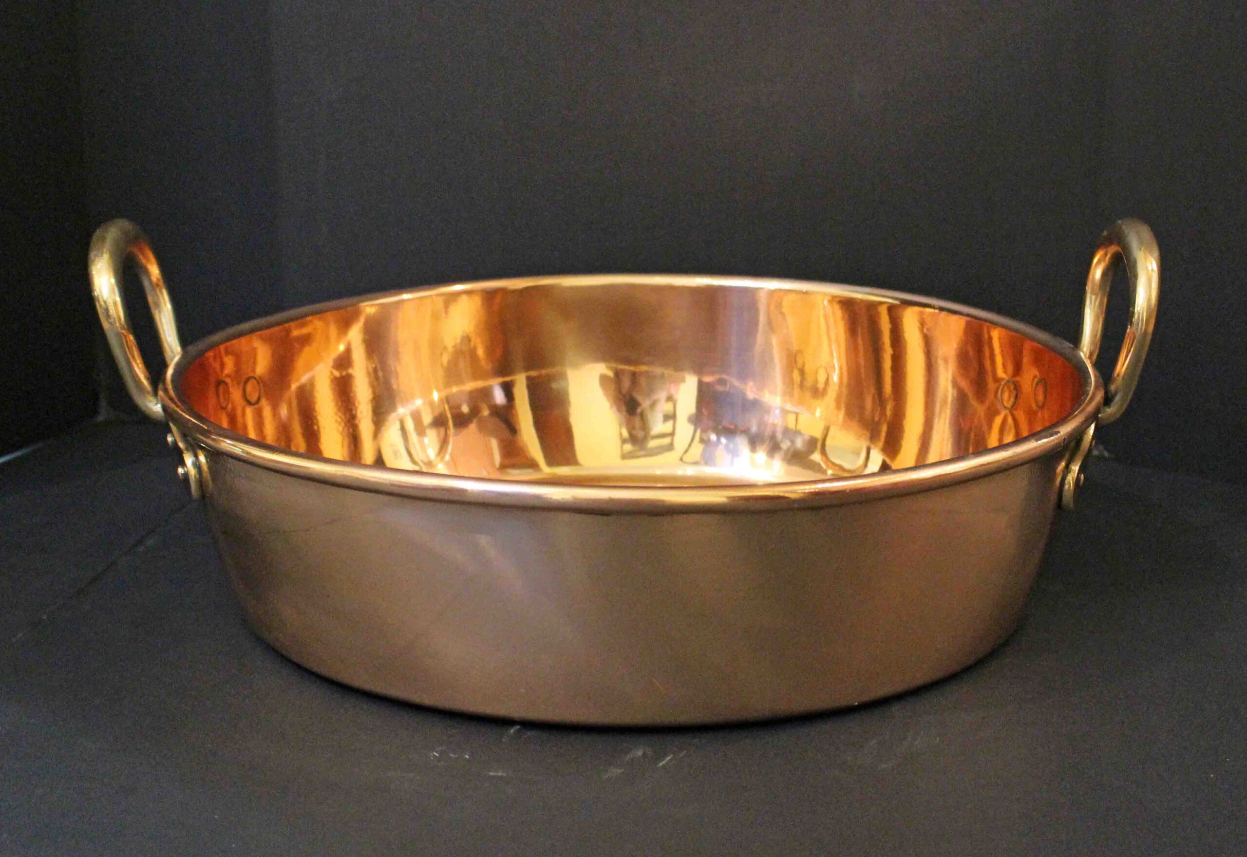 WMI-3843: Mid-19th Century English Copper & Brass Jelly Pan - Image 2