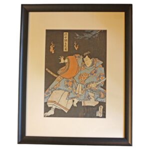 WP-2612z: Mid-19th Century Japanese Woodblock Print by Utagawa Kunisada