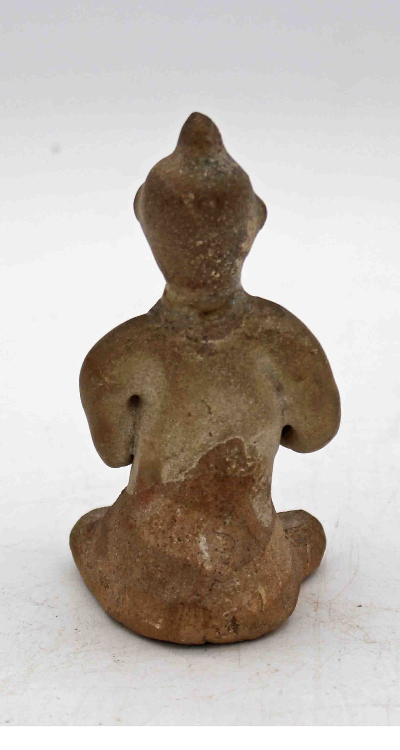 WCI-9293z: Circa 1300-1500 Thai Stoneware Fertility Symbol Figure - Image 4