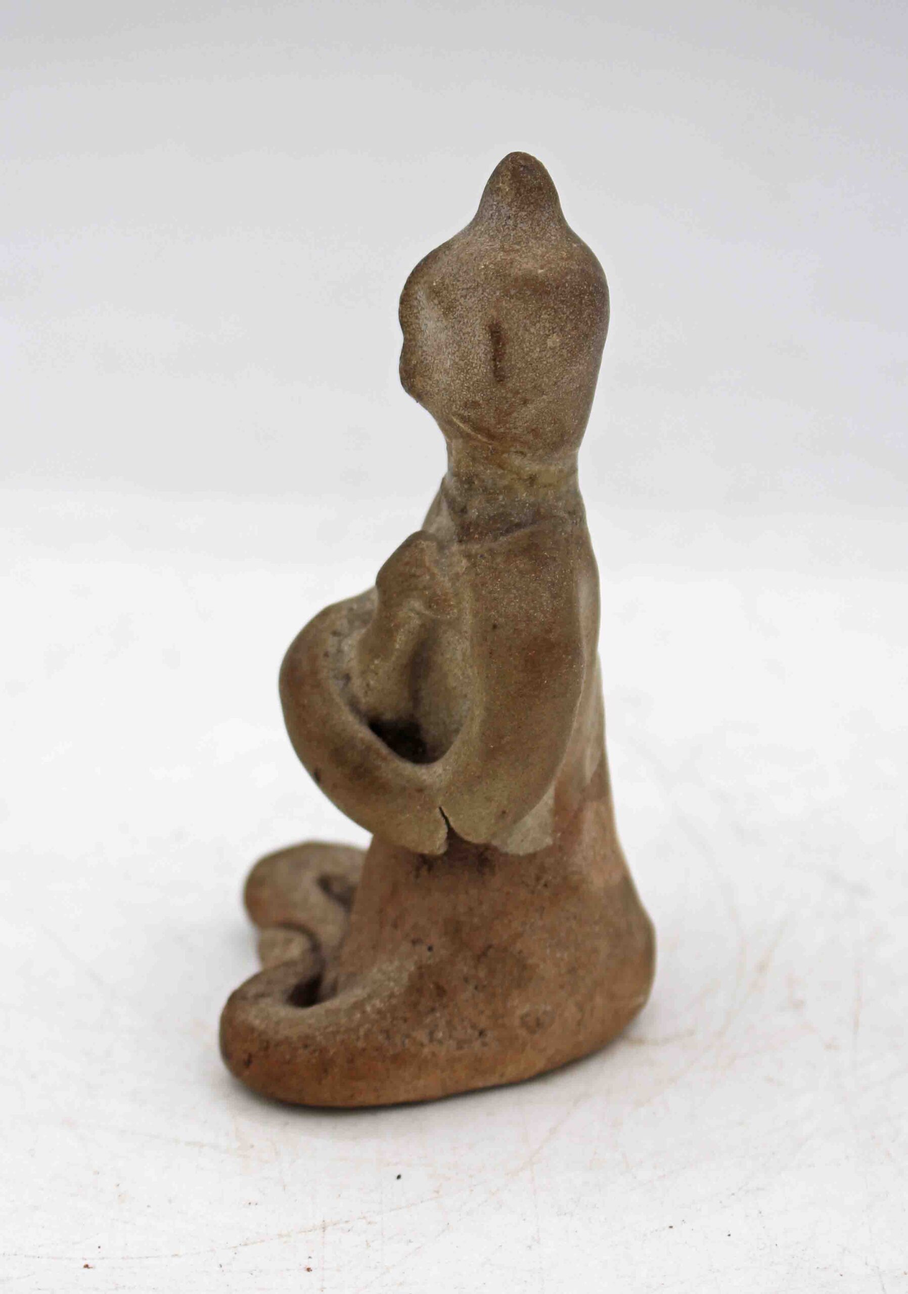 WCI-9293z: Circa 1300-1500 Thai Stoneware Fertility Symbol Figure - Image 2