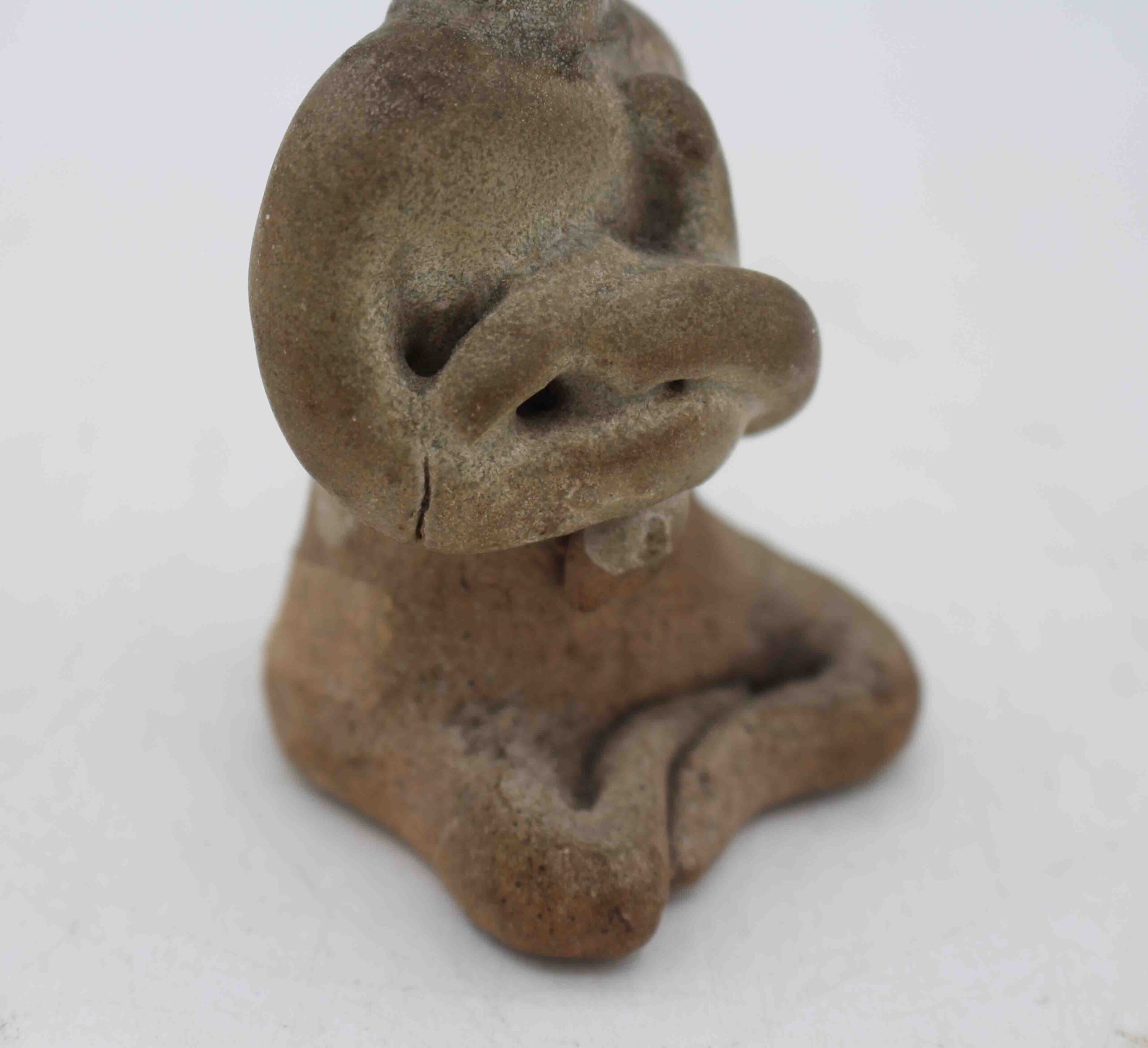 WCI-9293z: Circa 1300-1500 Thai Stoneware Fertility Symbol Figure - Image 5