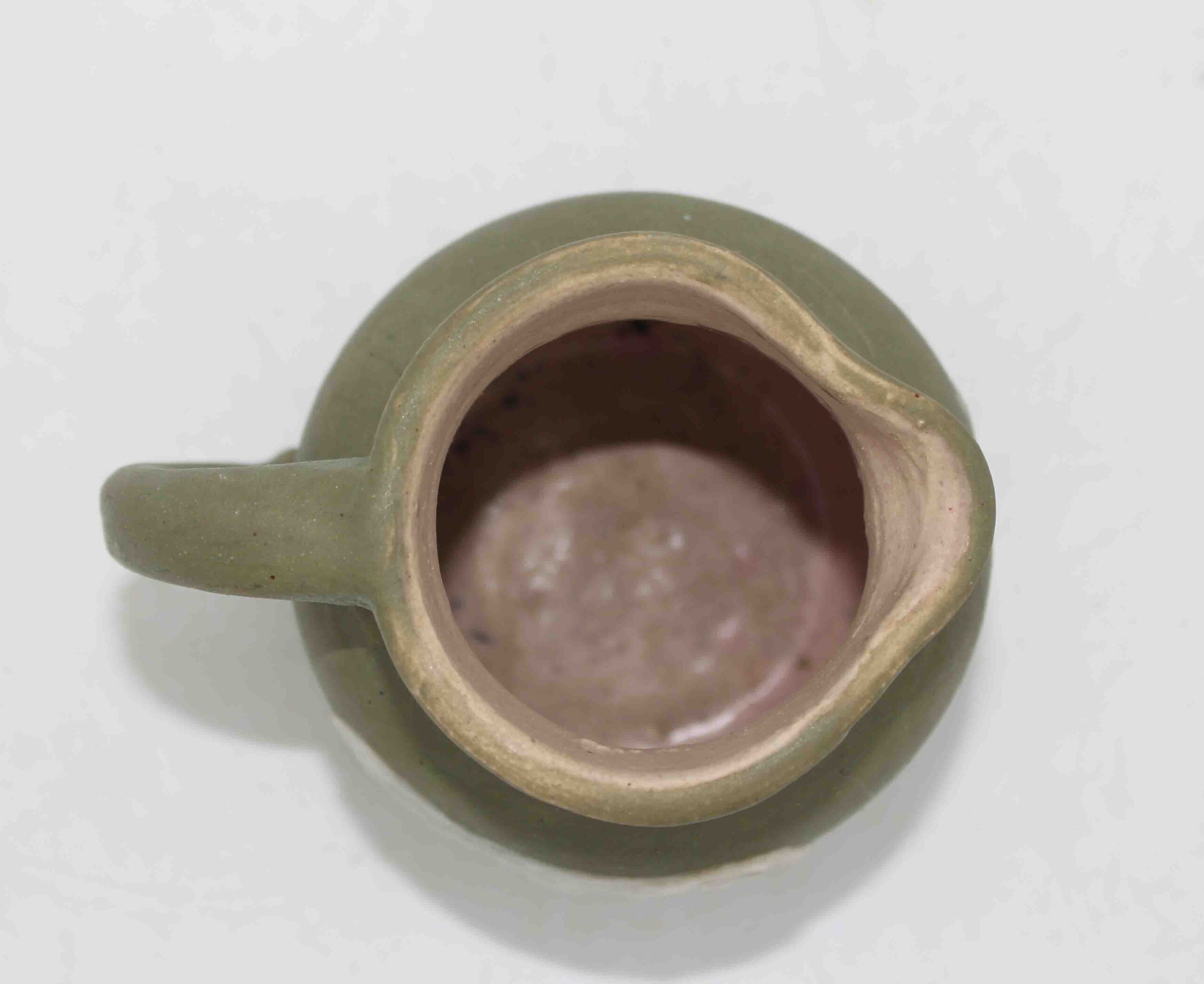 WCI-9305z: 1960 NC Cameo Decorated Small Pottery Pitcher by Walter Stephen - Image 3