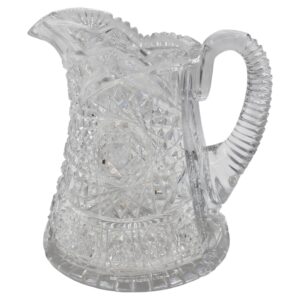 WG-2997z: Circa 1896-1916 American Brilliant Cut Glass Pitcher