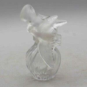 WG-3006z: Circa 1950-1960s Love Birds Glass Perfume Bottle by Lalique