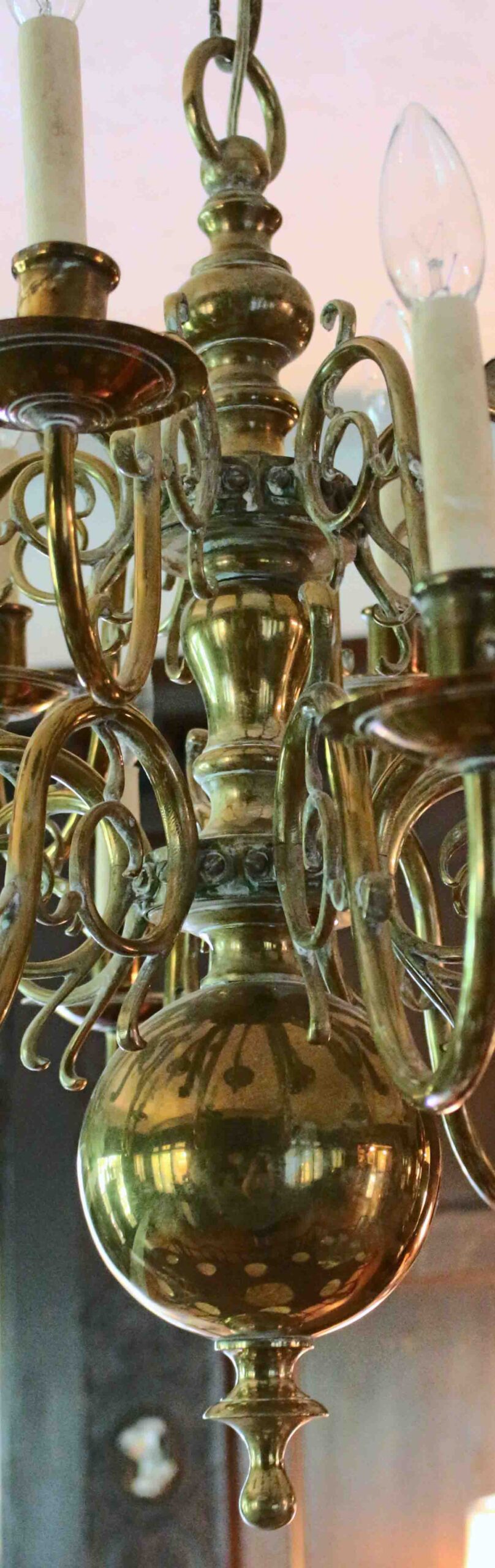 WL-1582z: Late 19th-Early 20th Century Dutch Baroque Taste Chandelier - Image 2