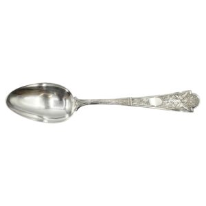 WSI-10266z: Late 19th Century American "Cupid" Pattern Sterling Silver Serving Spoon