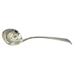 WSI-10427z: 1810 English George III Sterling Silver Gravy Ladle