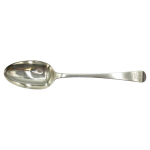 WSI-10429z: 1749 George II London Sterling Silver Tablespoon, Old English Pattern