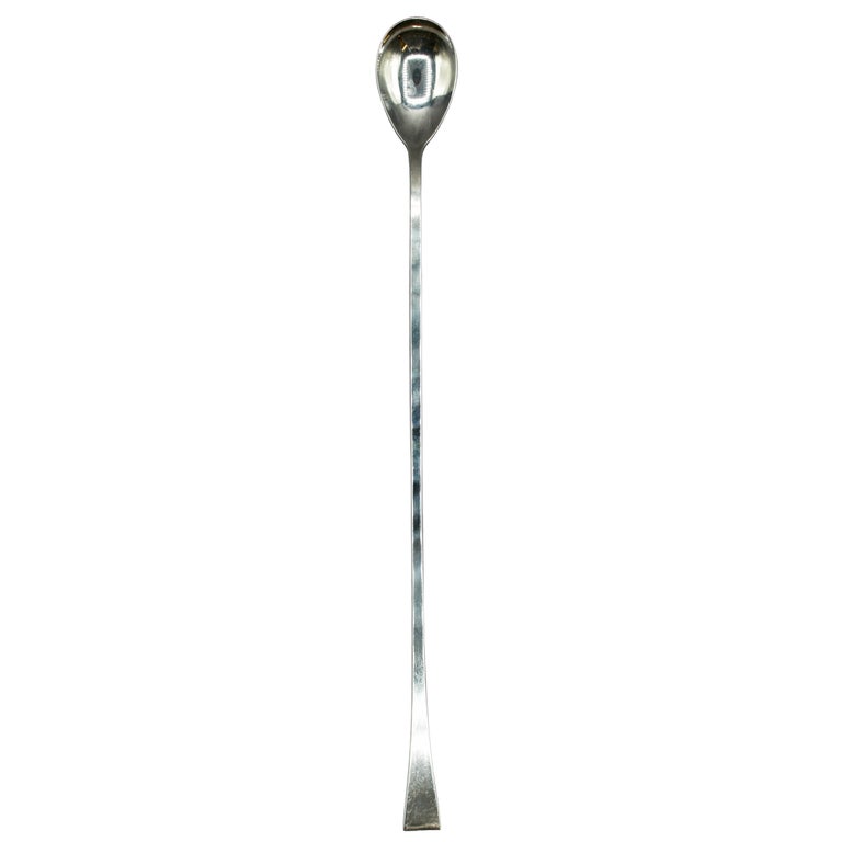 WSI-10455z: Mid Century Modern American Gorham Sterling Silver Bar or Martini Spoon
