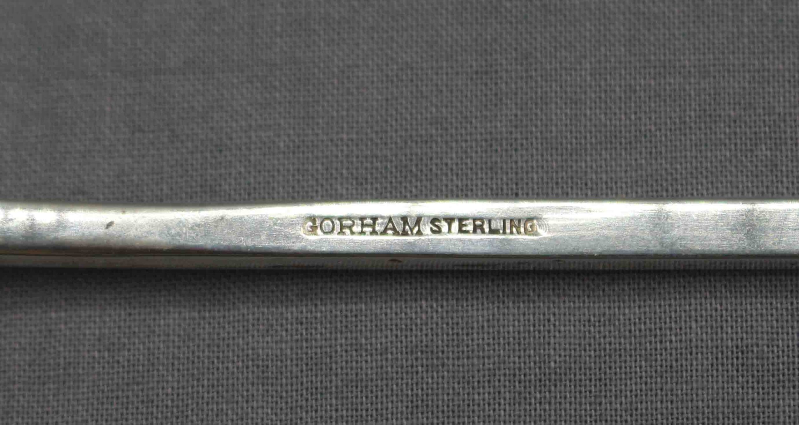 WSI-10455z: Mid Century Modern American Gorham Sterling Silver Bar or Martini Spoon - Image 2