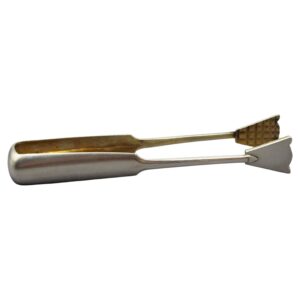WSI-10458z: 1908-1917 Russian 875 Standard Silver Ice Tongs