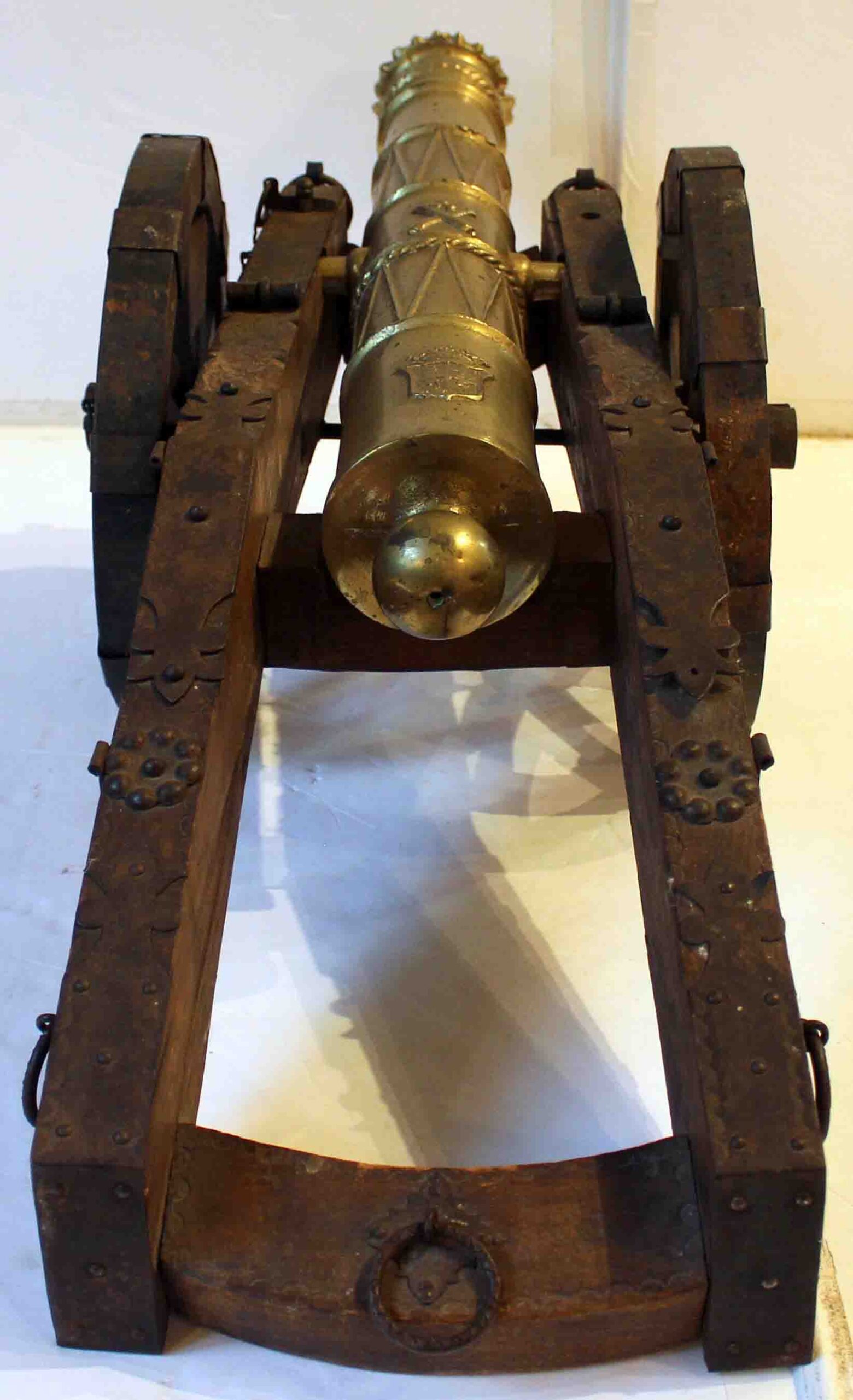 WCO-3716z: Early 20th Century English Bronze Cannon Model - Image 4