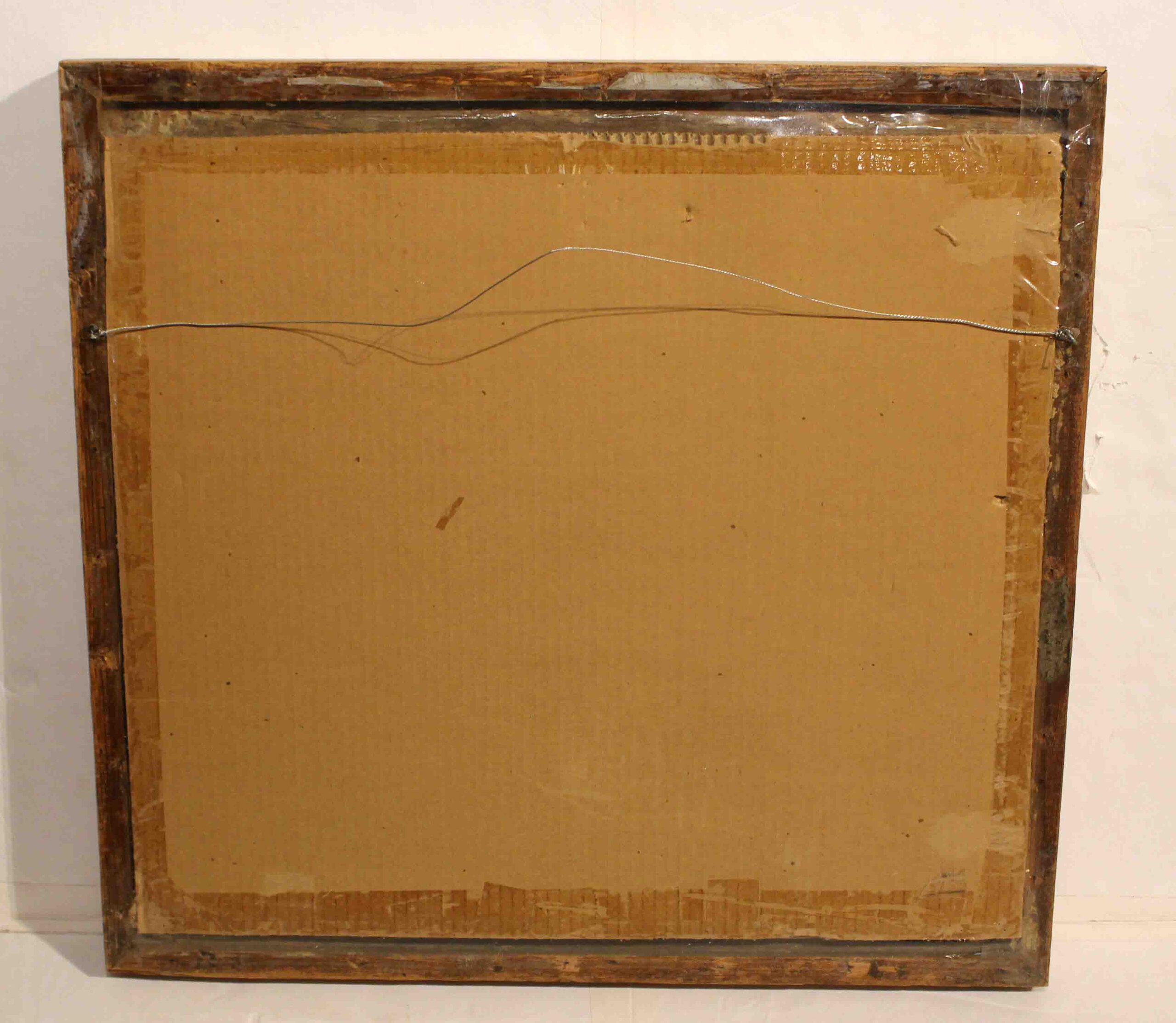 WLI-317z: 1820 Large Framed English Needlework by Mary Leak - Image 2