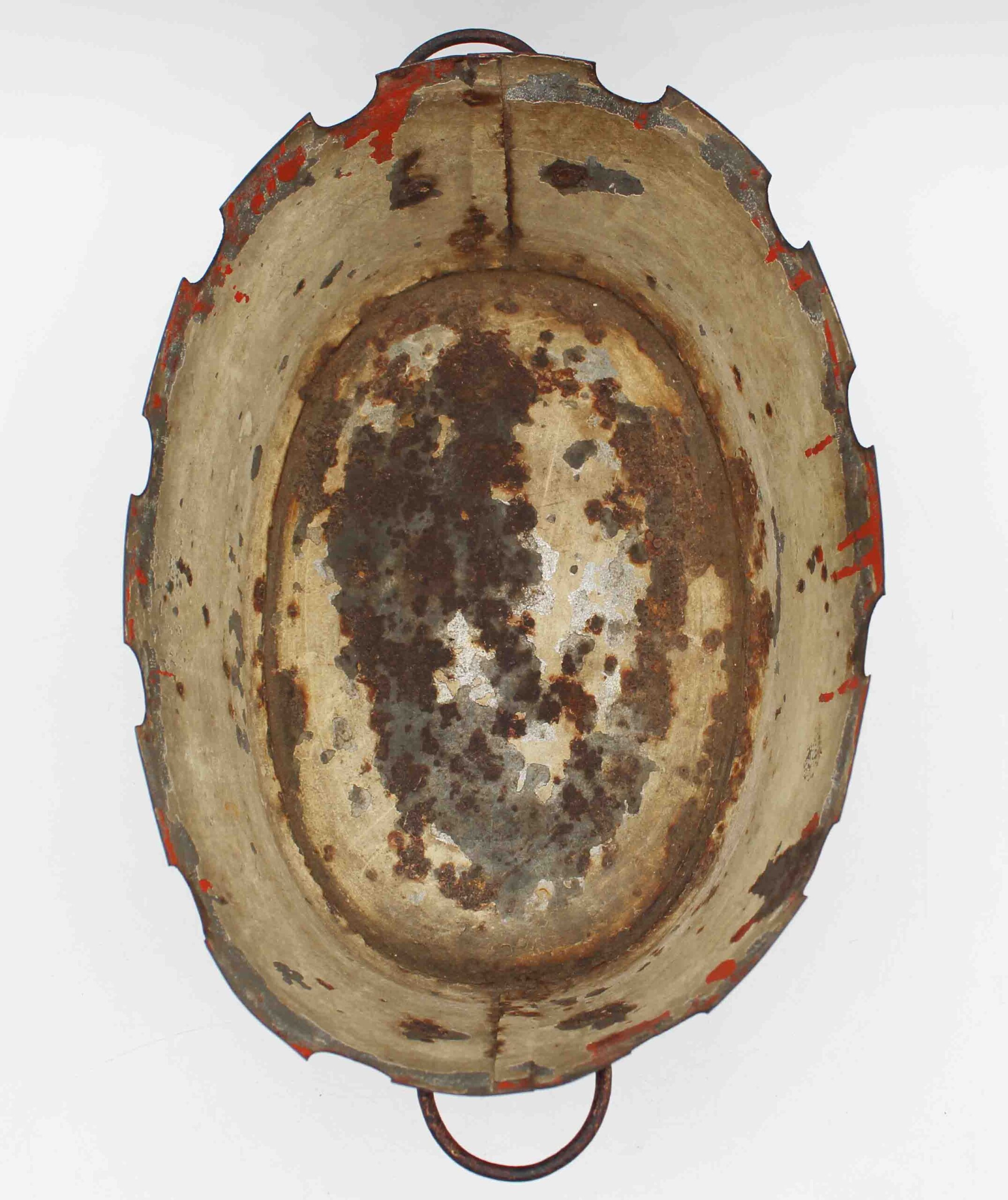 WMI-3824az: Circa 1810-1820 French Empire Tole Monteith - Image 3
