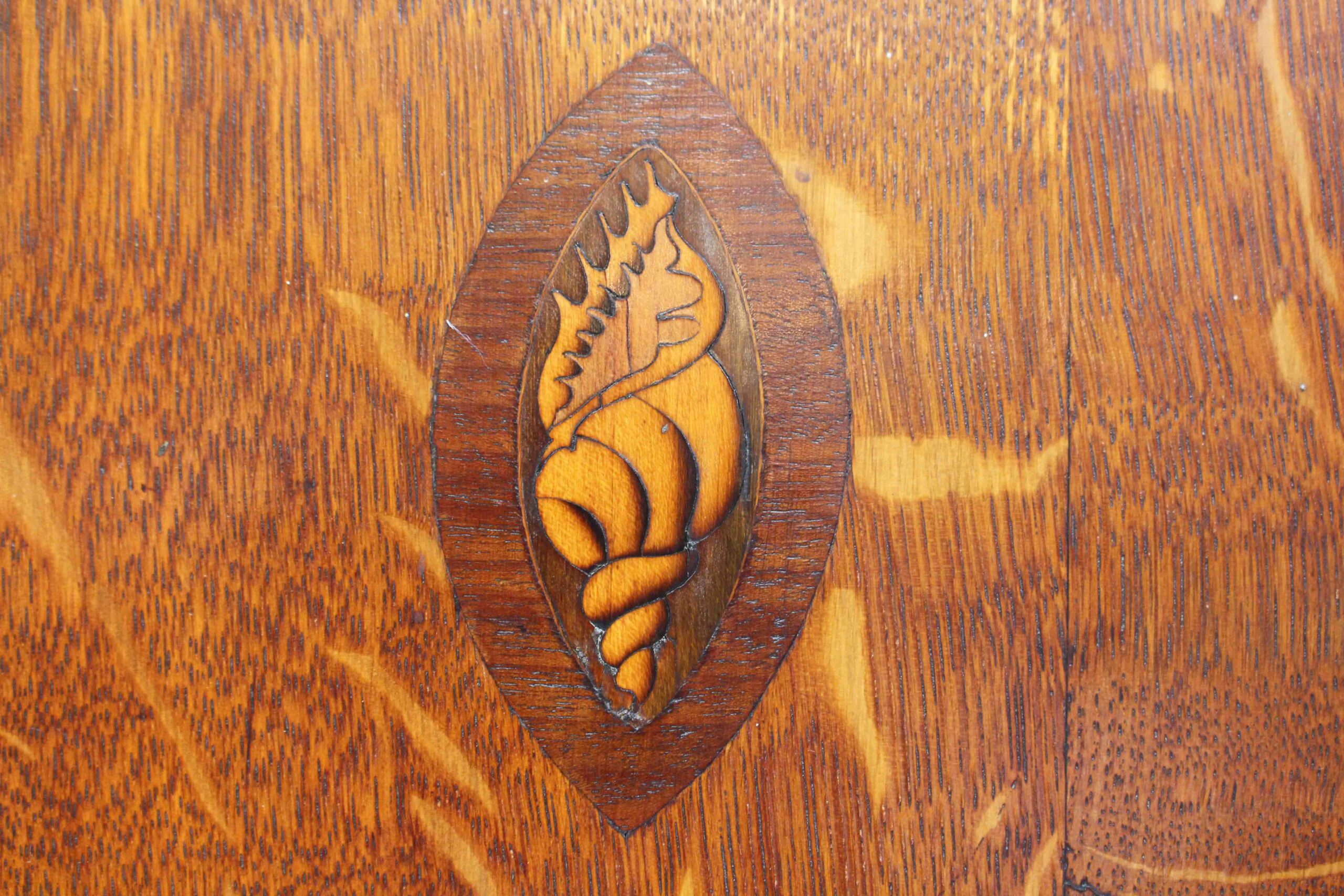 WFO-2671: Circa 1830 Georgian Hanging Corner Cabinet - Image 2