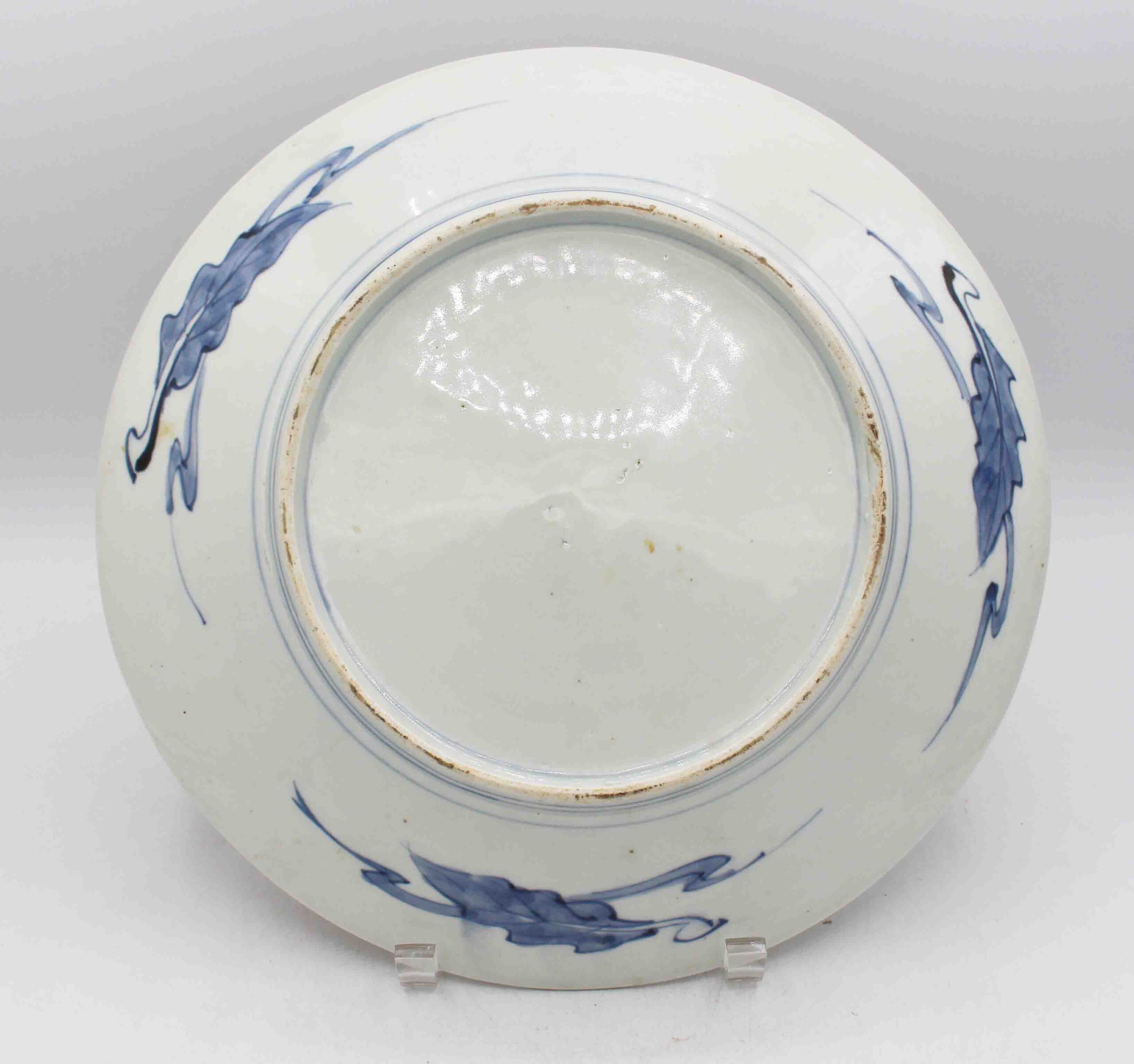 WCI-9150z: Circa 1860-80 Meiji Period Japanese Imari Porcelain Chop Plate - Image 2