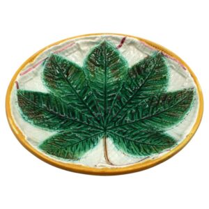 WCI-9183z: Late 19th Century English George Jones Majolica Compote