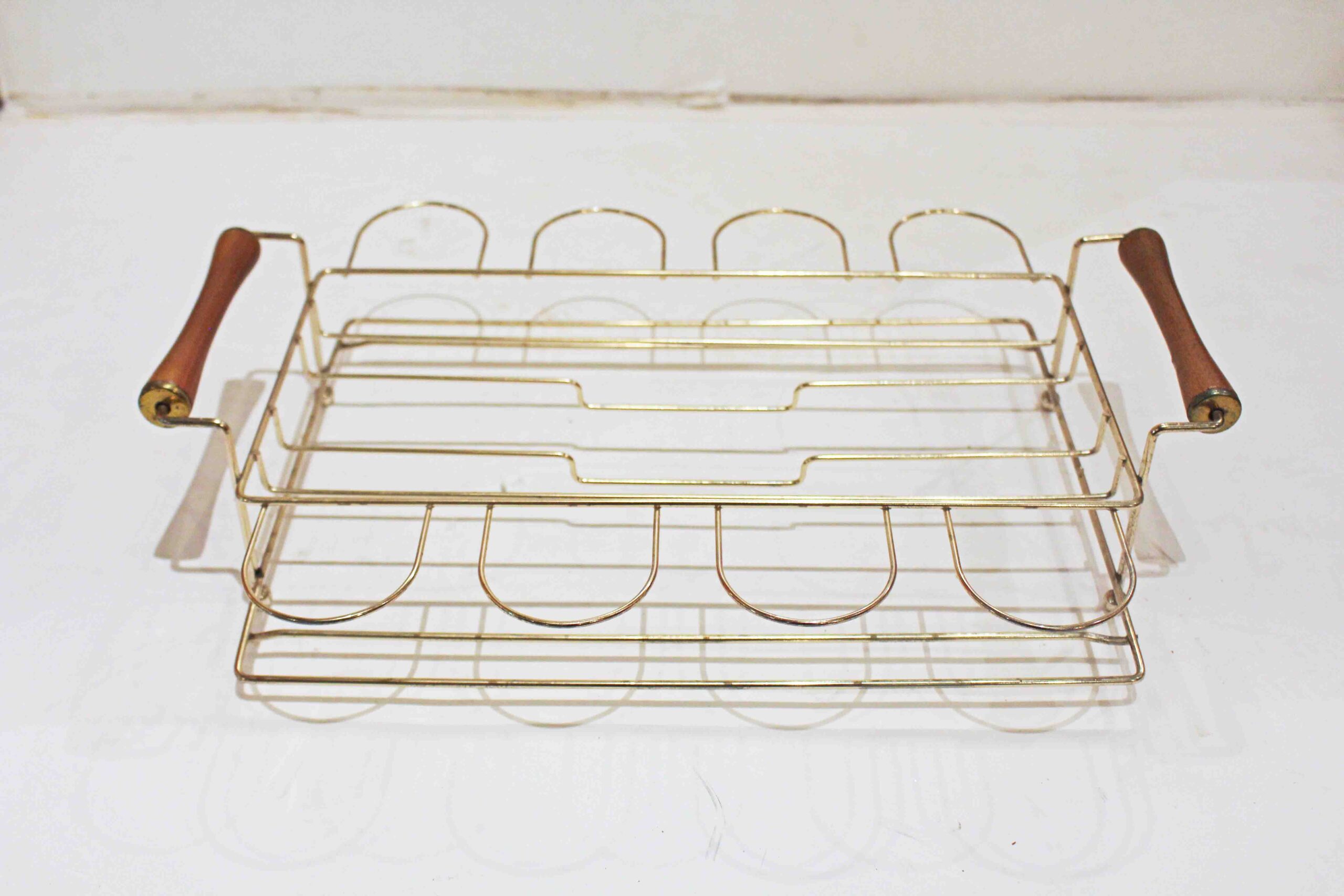 WG-3052z: Circa 1970 American Glassware With Tray Cocktail Set by Colony Glass Co. - Image 2