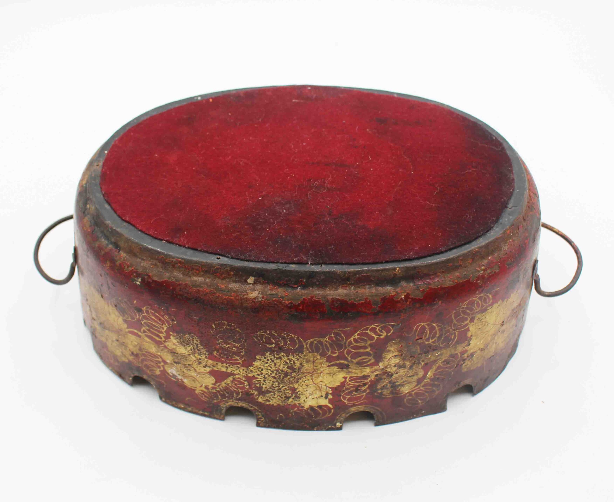 WMI-3824bz: Circa 1810-1820 French Empire Tole Monteith - Image 3