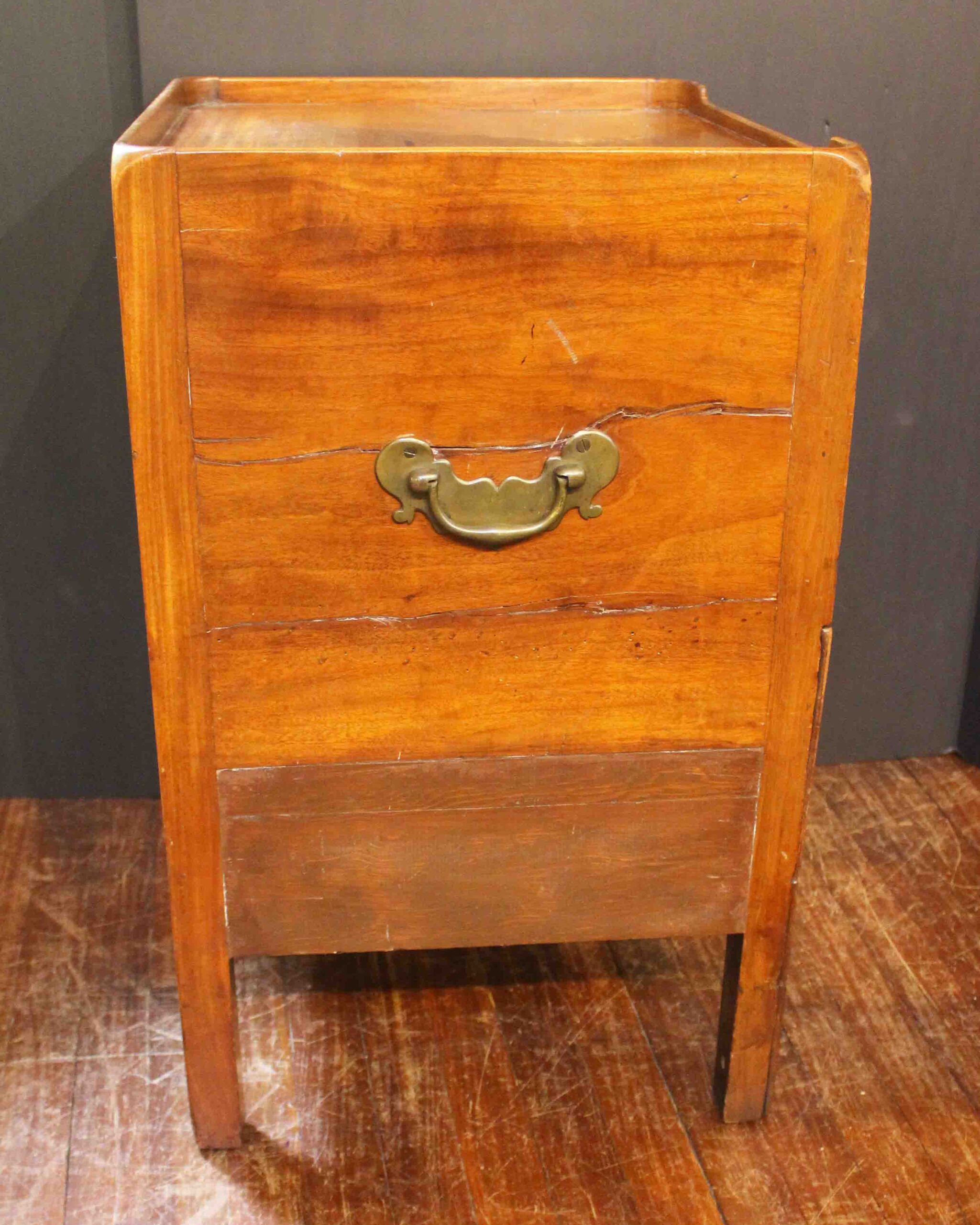 WOF-2669z: Circa 1780 English George III Period Bedside Commode Table - Image 5