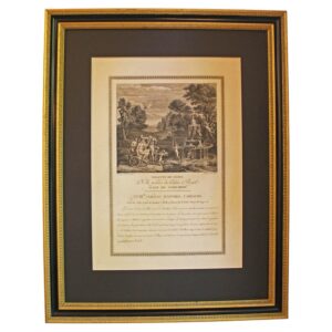 WP-2684z: Engraving "Toilette de Venus" Full Sheet Size